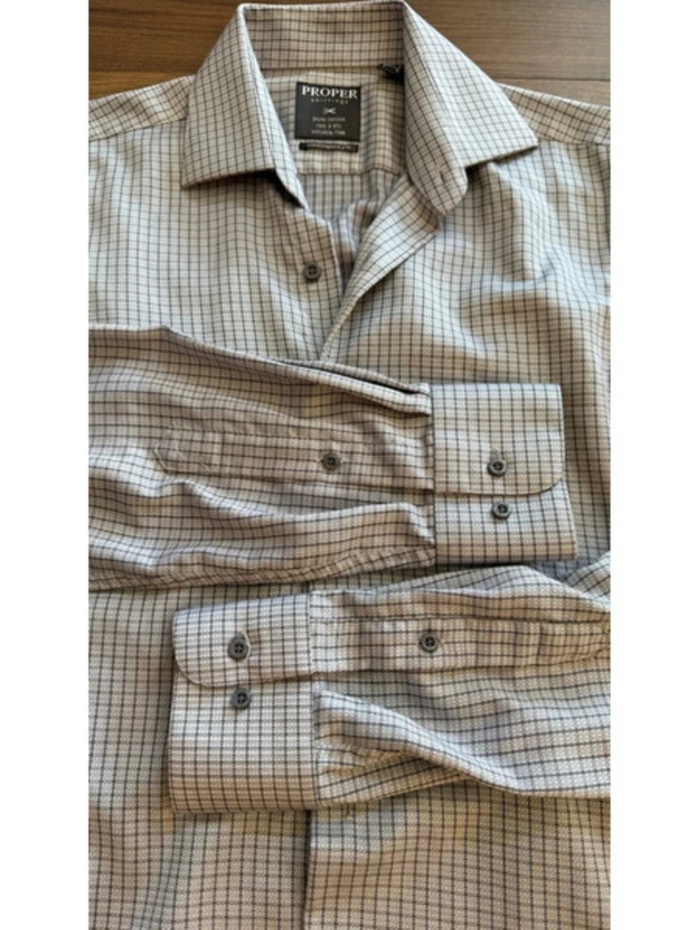 Proper Shirtings Fit 15 + Jos. A. Bank Slim 15.5/33 Bonus